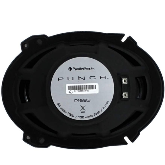 (4)Rockford Fosgate Punch P1683 260W Peak 6" x 8" Punch Series 3-Way Coaxial - Picture 5 of 5